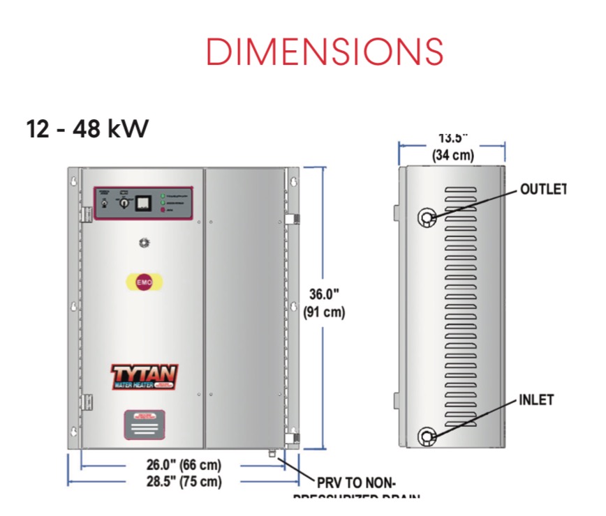 Tytan™ Inline Water Heaters