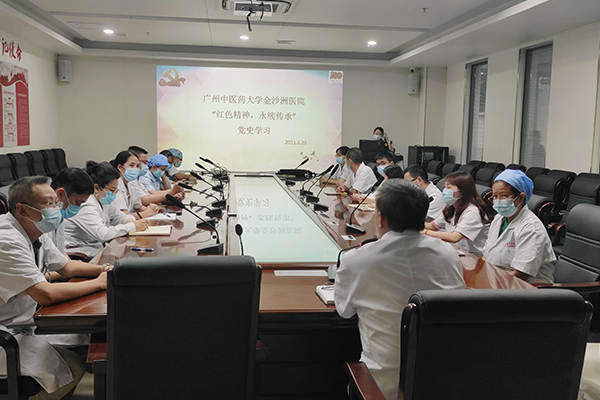 红色精神，永续传承|我院党委开展党史学习教育座谈