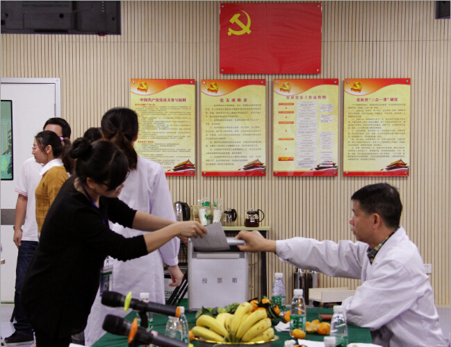 我院举行党支部成立暨第一届党支部委员选举大会 我院举行党支部成立暨第一届党支部委员选举大会