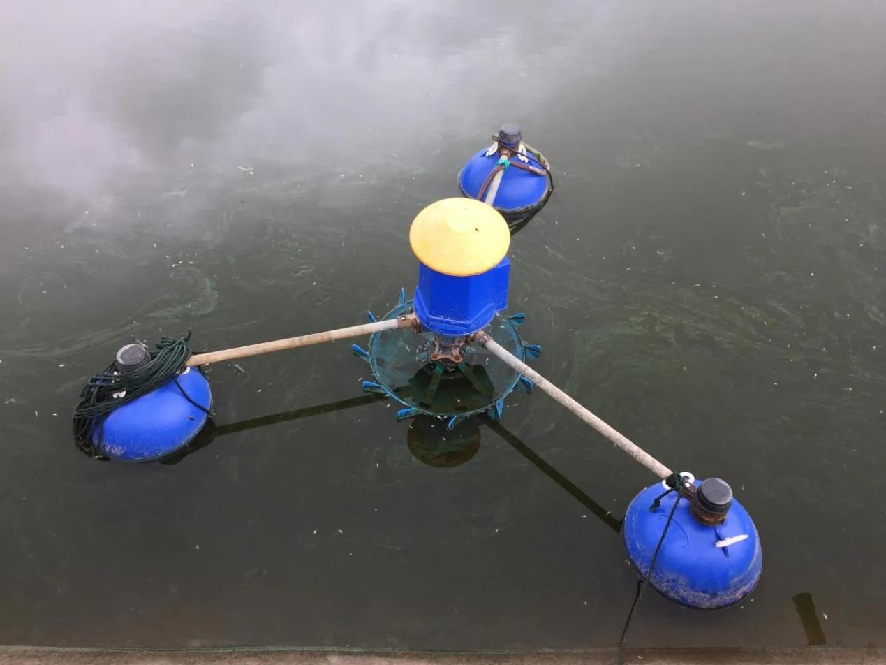 一种基于水产养殖的高效增氧远程控制系统 一种基于水产养殖的高效增氧远程控制系统