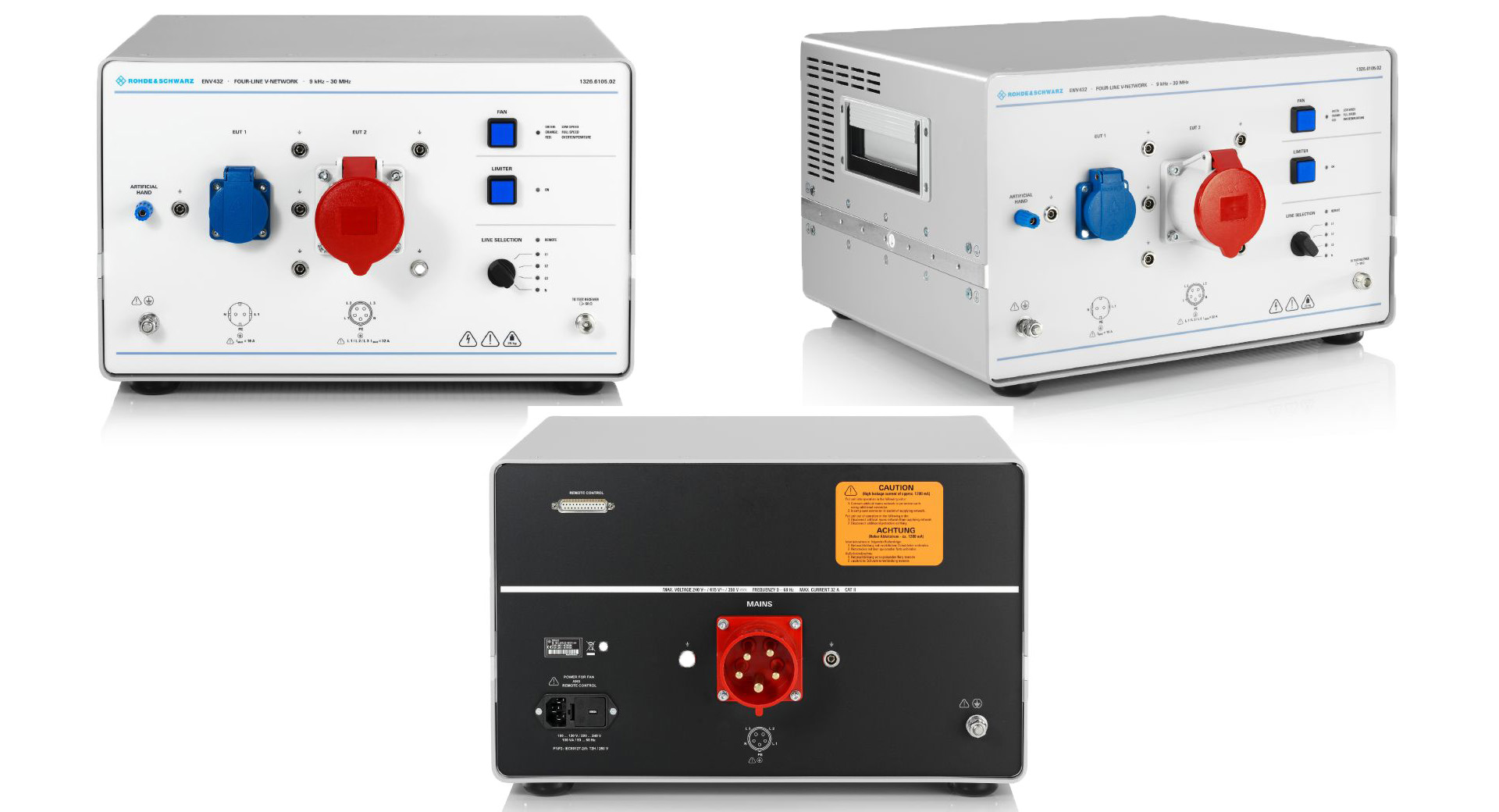 R&S®ENV432 四线制 V 形网络 R&S®ENV432 四线制 V 形网络