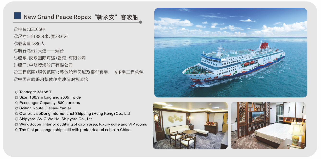New Grand Peace Ropax“新永安”客滚船