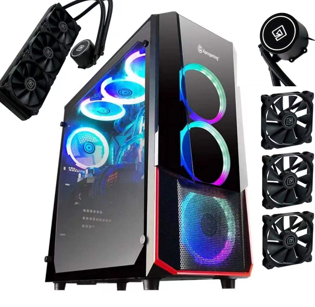 美商 艾湃电竞 360水冷+机箱套装