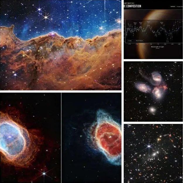 宇宙有多大?距地球150万公里韦伯望远镜传来的5张照片,让人深思 宇宙有多大?距地球150万公里韦伯望远镜传来的5张照片,让人深思