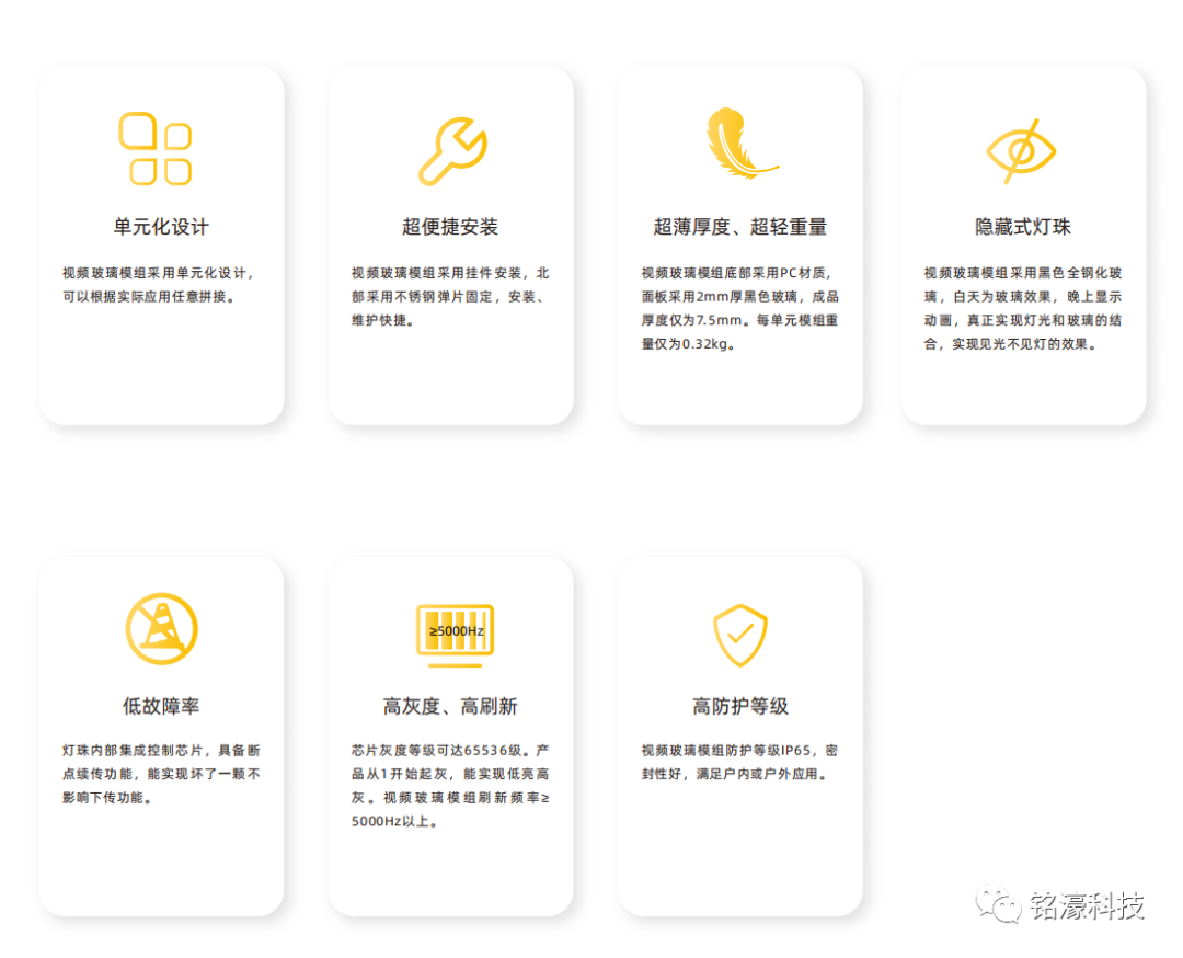 光亚展｜铭濠科技视频玻璃闪耀全场