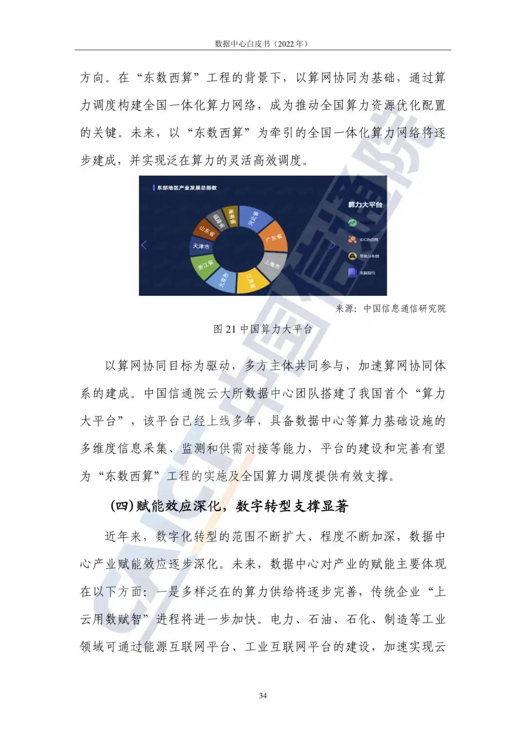 中国信通院发布《数据中心白皮书(2022年)》:数据中心迈向高质量发展加速赋能数字经济 中国信通院发布《数据中心白皮书(2022年)》:数据中心迈向高质量发展加速赋能数字经济