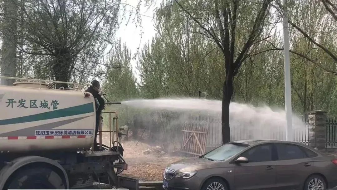 環衛員工路遇著火 環衛+消防模式助力處置火情