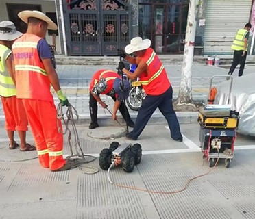 把脉城市“血管”，河南商城县巧用施罗德管道机器人助力地下管检
