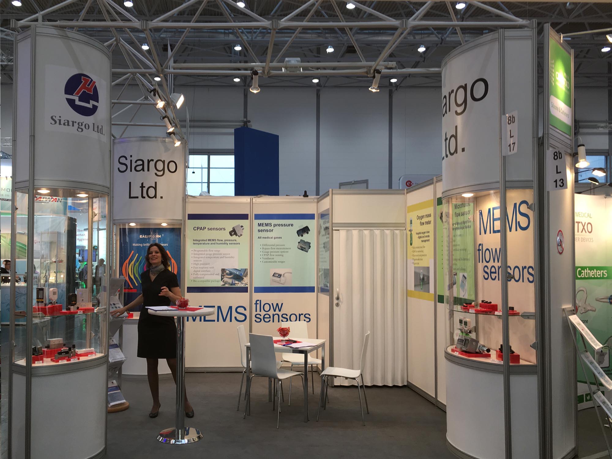 在德国杜塞尔多夫参加MEDICA2016