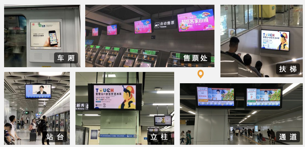 支付宝地铁电视