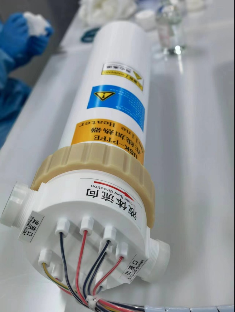 Inline Chemical Heater Performs Unmatched Semiconductor Process Fluid Heating