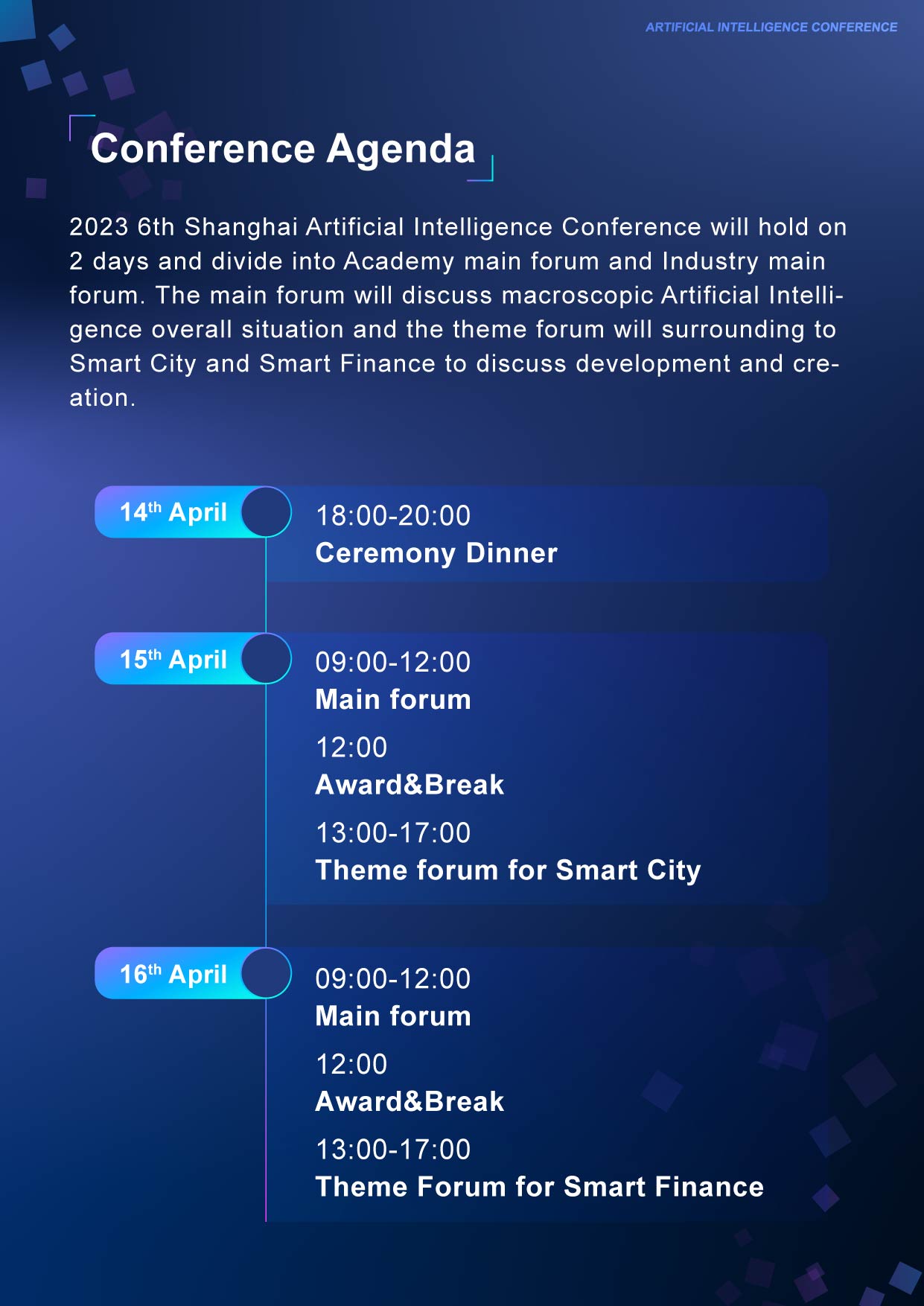 2023 6th Shanghai Artificial Intelligence Conference