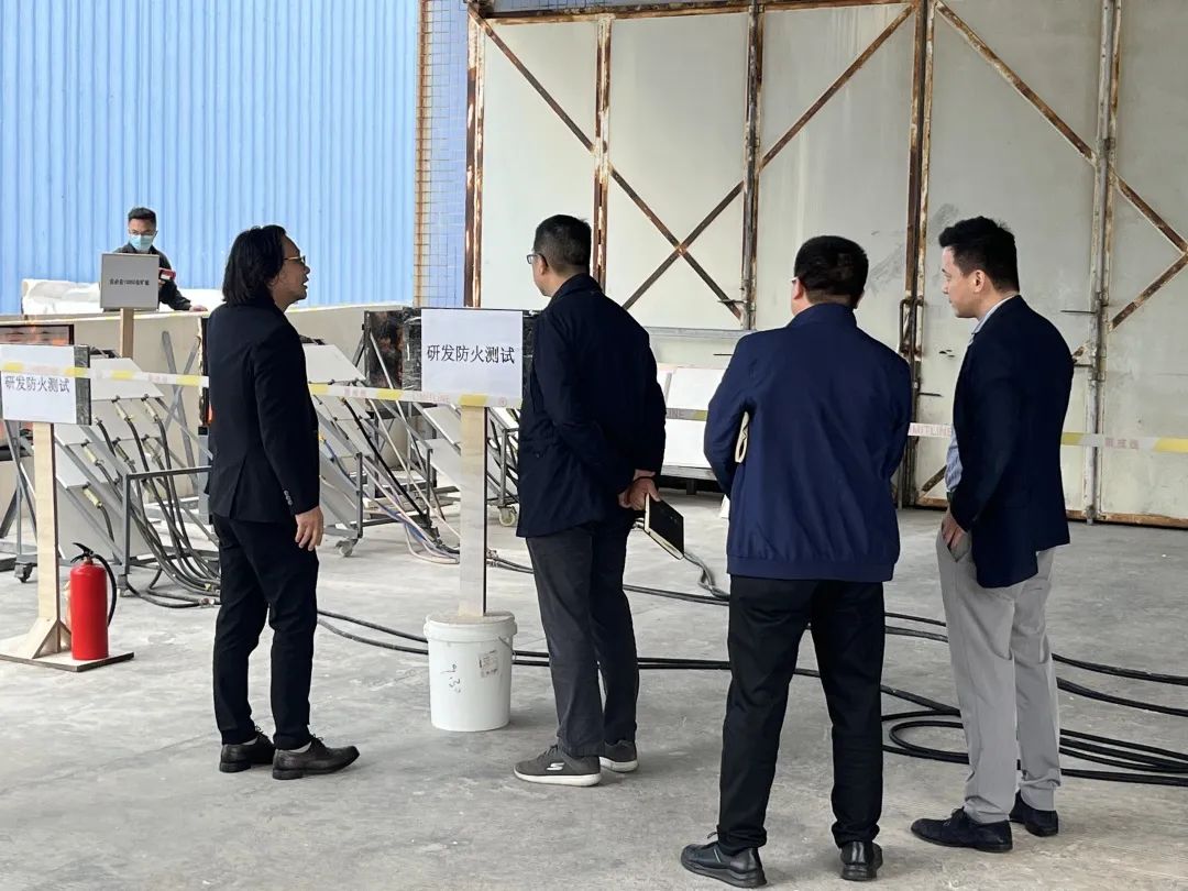 坚朗五金考察安必安 探寻建筑防火新趋势