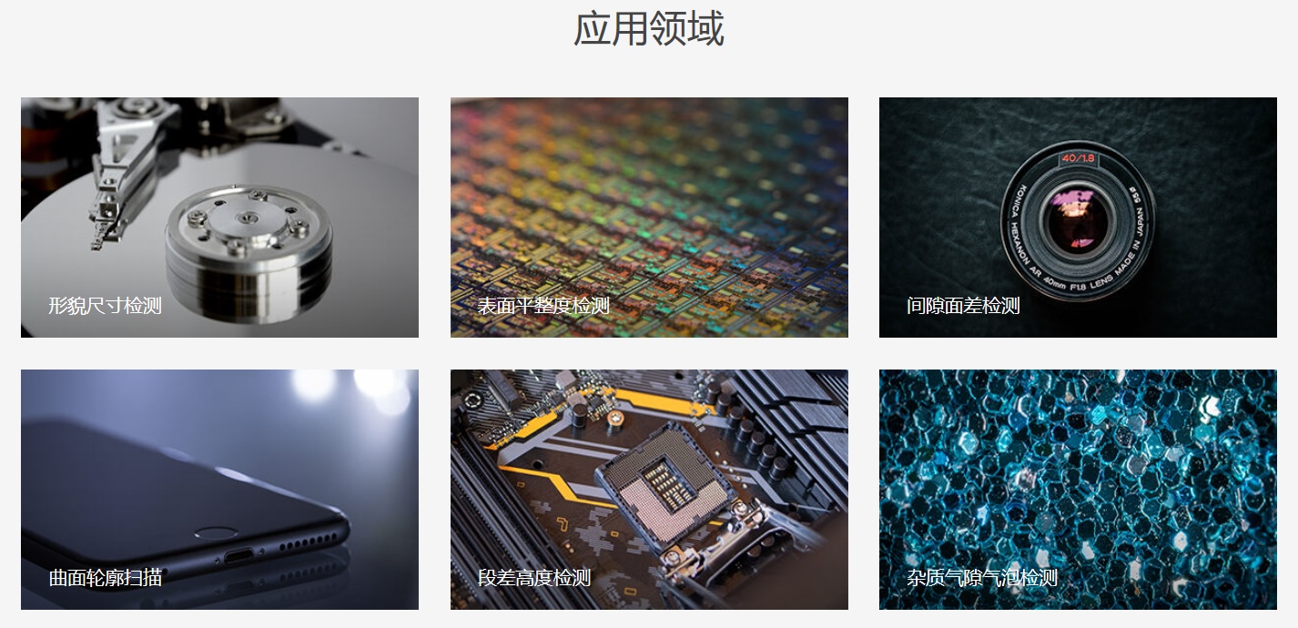 3D线光谱共焦传感器HPS-LCX1000同轴光设计实现无盲区检测