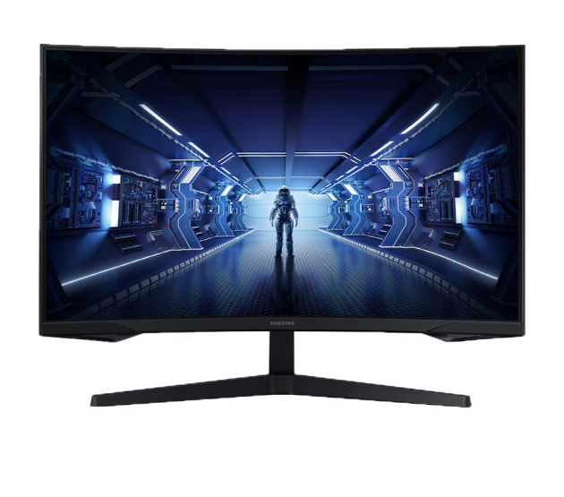 三星C32G55TQWC  2K 144Hz 曲面屏电脑显示器 可壁挂 32寸