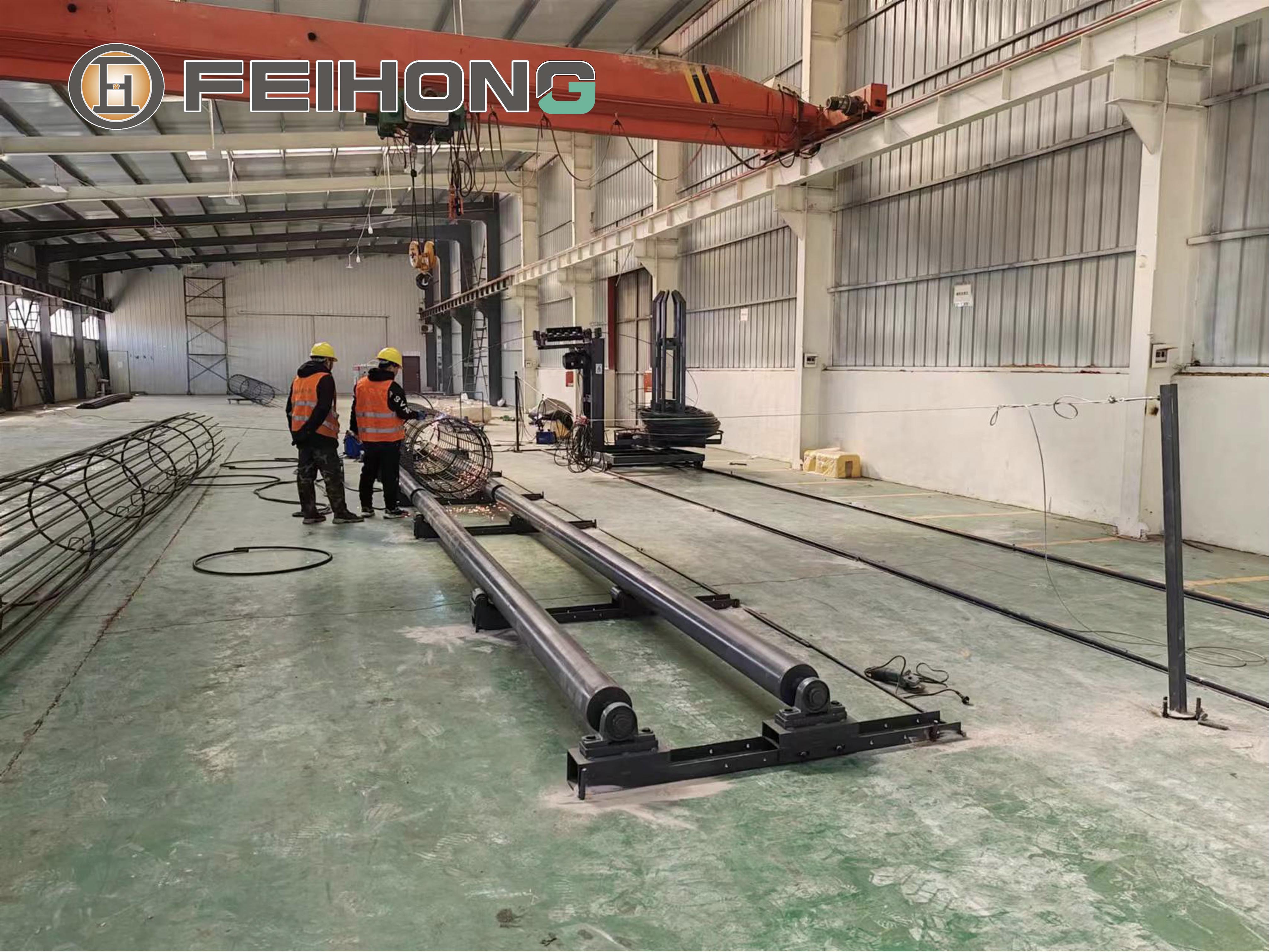 飛宏3套智能鋼筋加工設(shè)備助力國內(nèi)高鐵項目建設(shè)