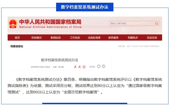 新媒体归档管理系统助力“国家数字档案馆系统”测评指标优化