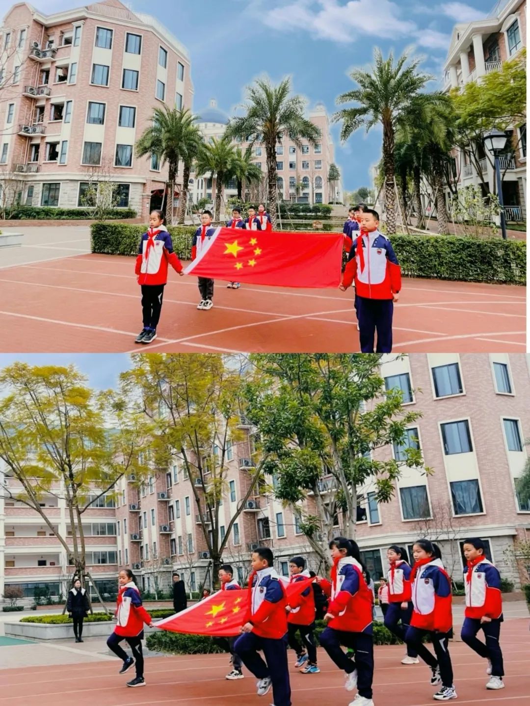 小学部举行国旗下讲话活动：爱祖国，爱学习