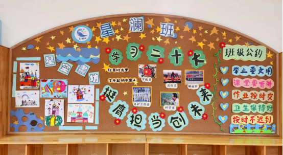 小学部环创比赛 孩子们脑洞大开，拥抱春天