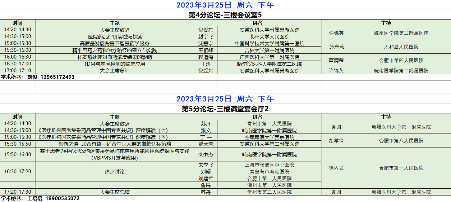 【会议预告】2023年精准药学高峰论坛学术年会召开通知
