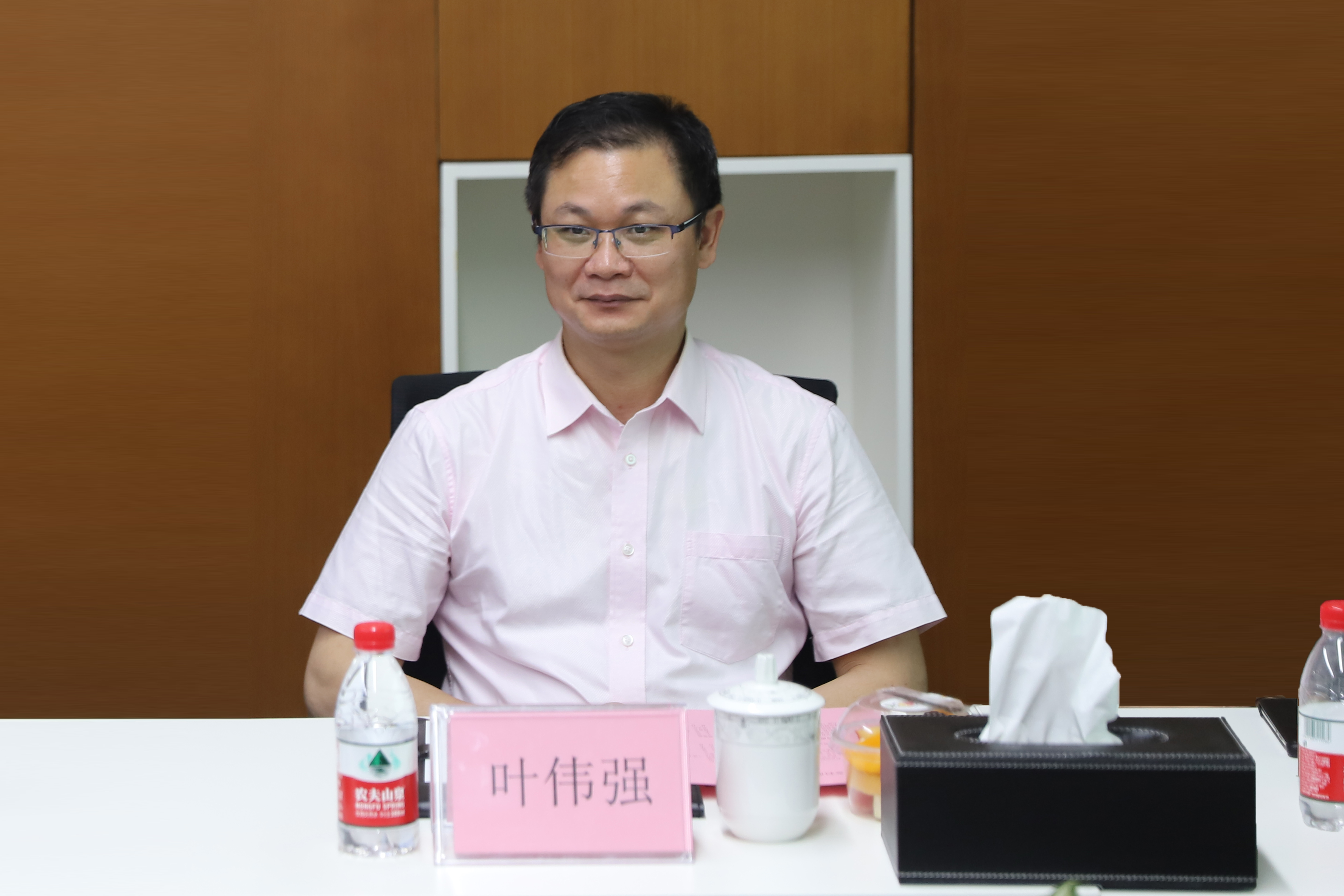 福田区金融工作局领导带队莅临深南走访交流