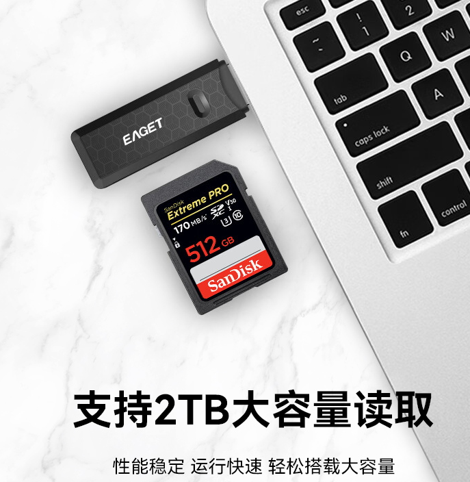 忆捷 CR01二合一 读卡器