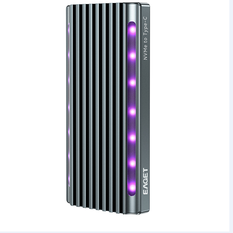 忆捷 SE260 NVME协议硬盘盒 带跑马灯