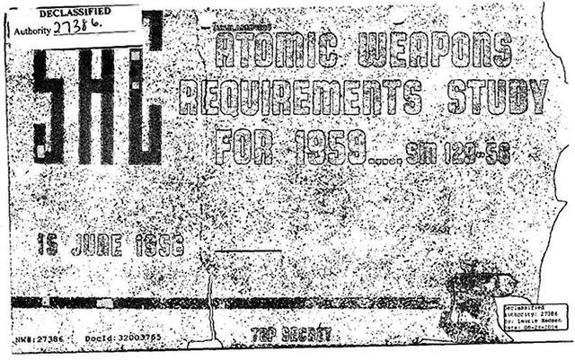 解密:1959年美国核打击计划,欲将870枚核弹覆盖中国117城 解密:1959年美国核打击计划,欲将870枚核弹覆盖中国117城