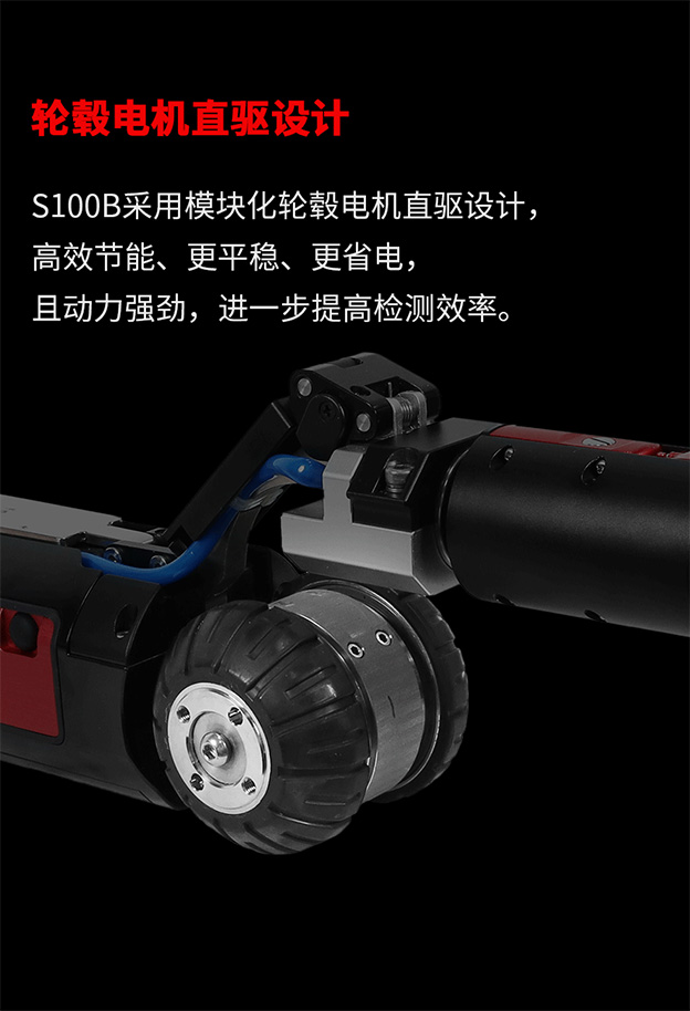 行业首创 专利所有丨施罗德新品便携式MINI管道检测机器人S100B