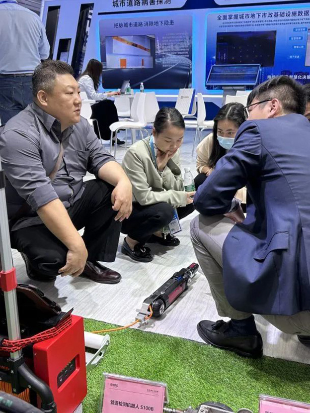 行业首创 专利所有丨施罗德新品便携式MINI管道检测机器人S100B