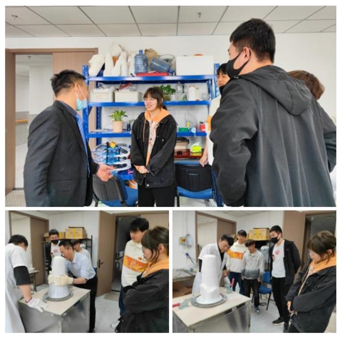北京社会管理职业学院2022级康复辅具专业学生赴德林义肢型器（北京）有限公司进行跟岗学习