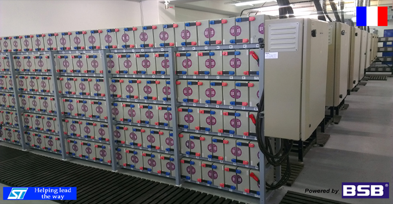 FAG6-200 Battery for Peak Load Shifting in ST MICRO Factory
