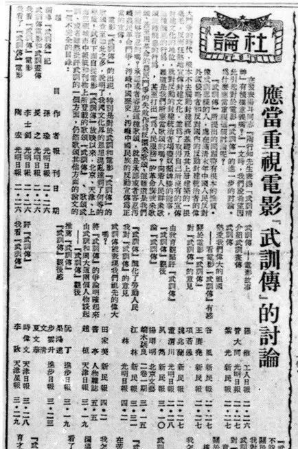 袁鹰|1951年武训惹恼了谁 袁鹰|1951年武训惹恼了谁