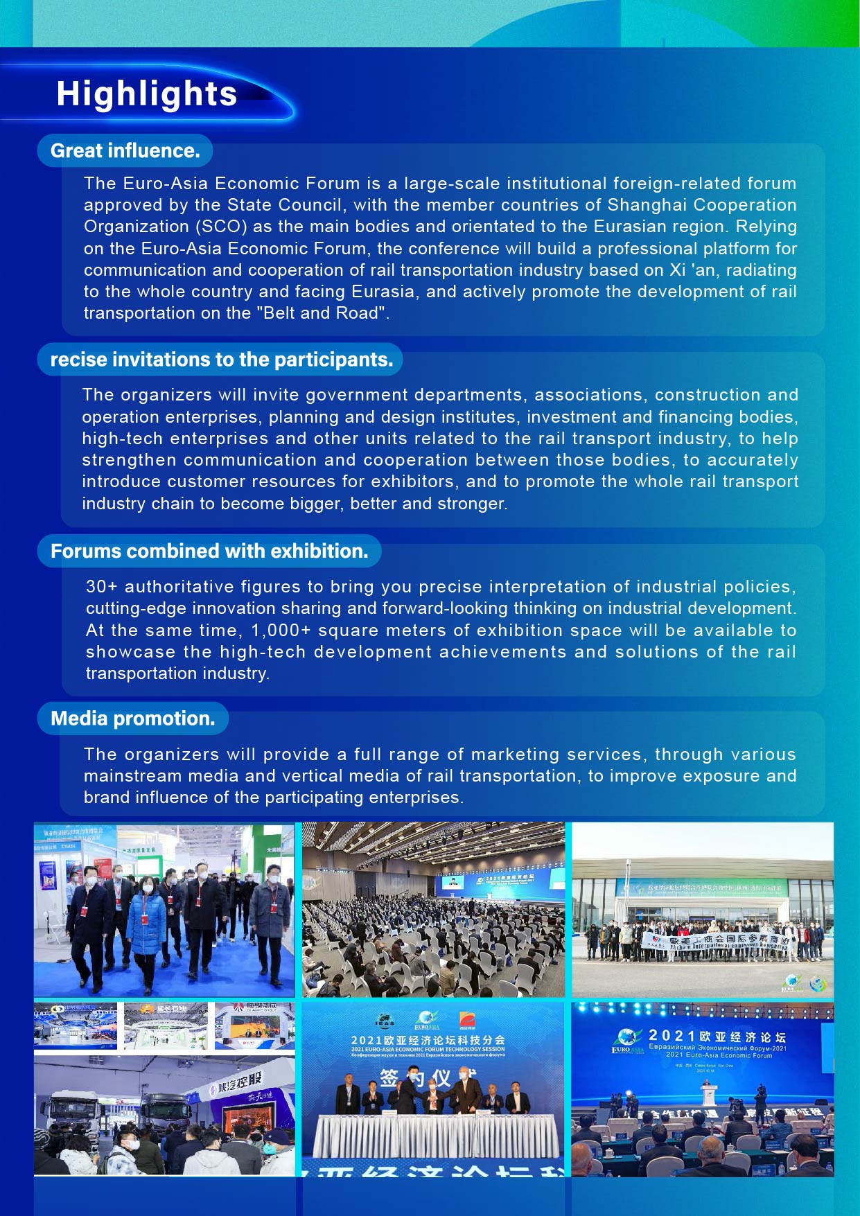 2023 EAEF Economic and Trade Cooperation Expo-The Rail Transit Industrial Chain Development Summit