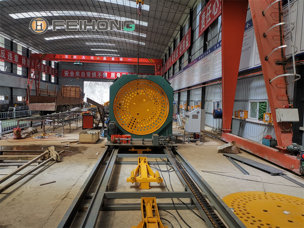 飛宏1套智能鋼筋加工設備助力國內(nèi)高鐵項目建設