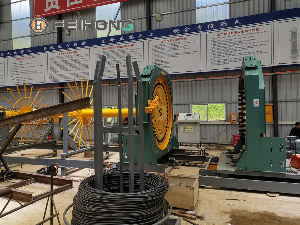 飛宏1套智能鋼筋加工設備助力國內(nèi)高鐵項目建設