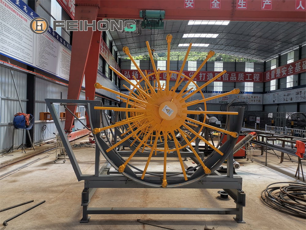 飛宏1套智能鋼筋加工設備助力國內(nèi)高鐵項目建設