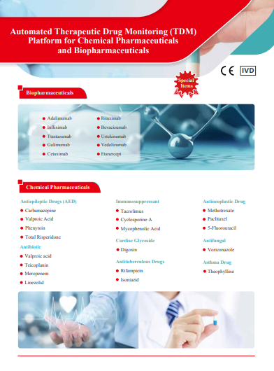 Diagreat Full Coverage Therapeutic Drug  Monitoring (TDM) Items