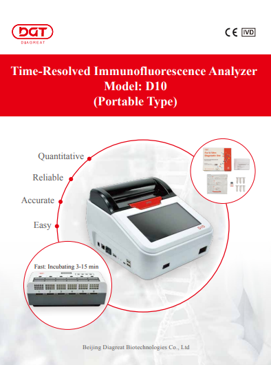 Time-Resolved Immunofluorescence Analyzer  Model: D10