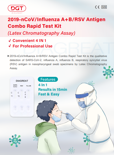 2019-nCoV/lnfluenza A+B/RSV AntigenCombo Rapid Test Kit