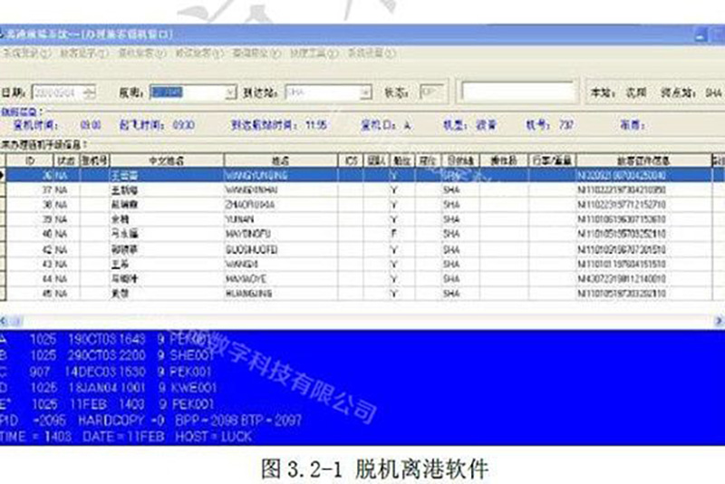 民航订票以及值机业务操作模拟系统 民航订票以及值机业务操作模拟系统