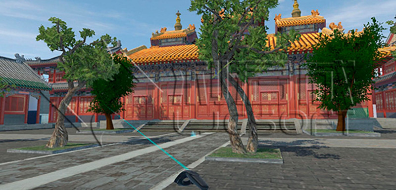 虚拟旅游VR教学体验系统