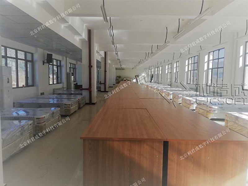中式铺床实训室