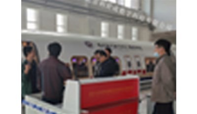 庆祝我司承建的兰州现代职业学院航空实训室项目顺利通过验收！