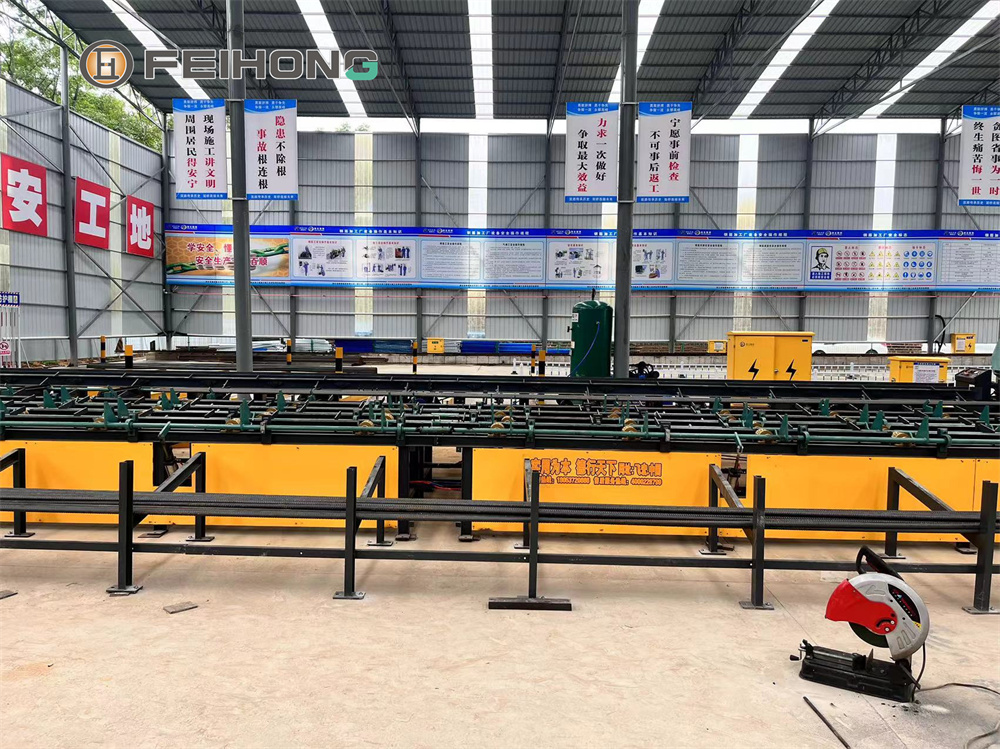 飛宏2套智能鋼筋加工設(shè)備助力國(guó)內(nèi)高鐵項(xiàng)目建設(shè)