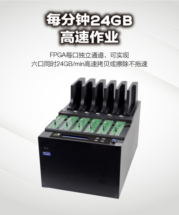 USB SAS SATA M.2多介质硬盘擦除机