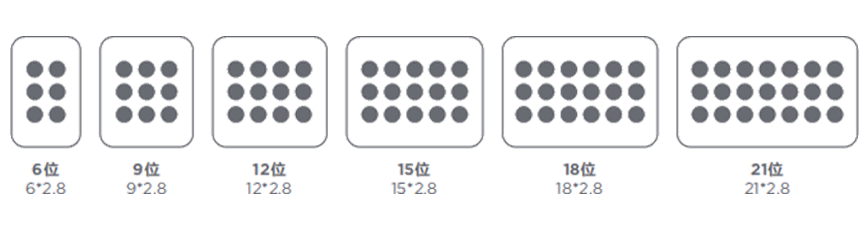 AMP MCP Unsealed Connector Housings