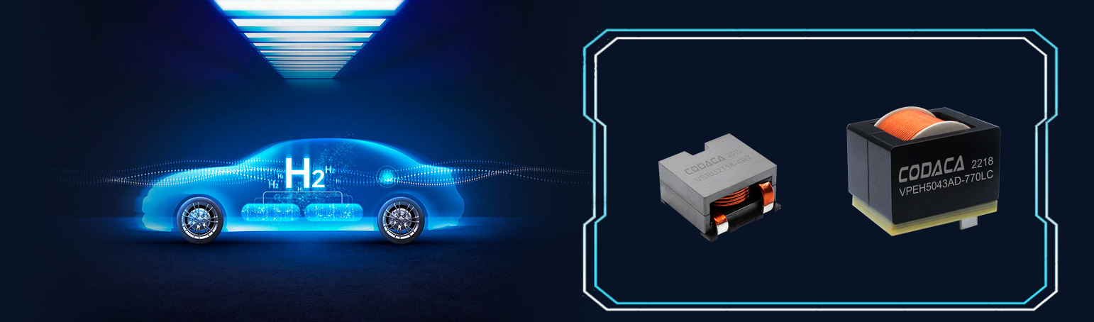 CODACA's Automotive Grade Power Inductors Enable Efficiency of Hydrogen Fuel Cell Vehicles