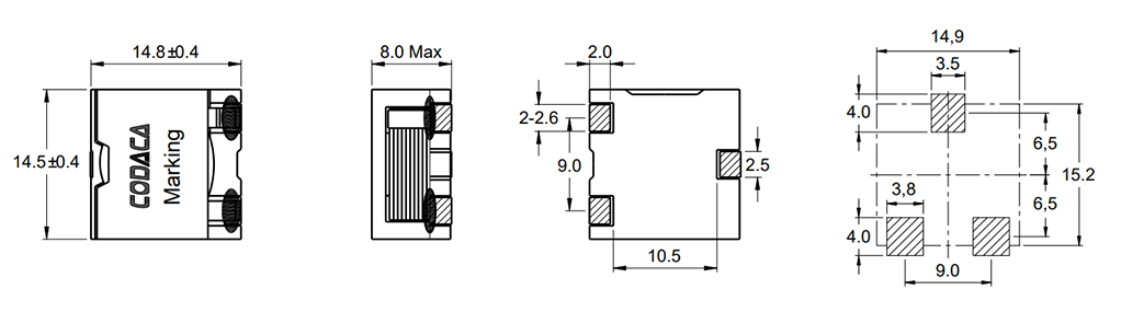 CODACA Introduces New Family of SMD High Current Power Inductor CODACA Introduces New Family of SMD High Current Power Inductor
