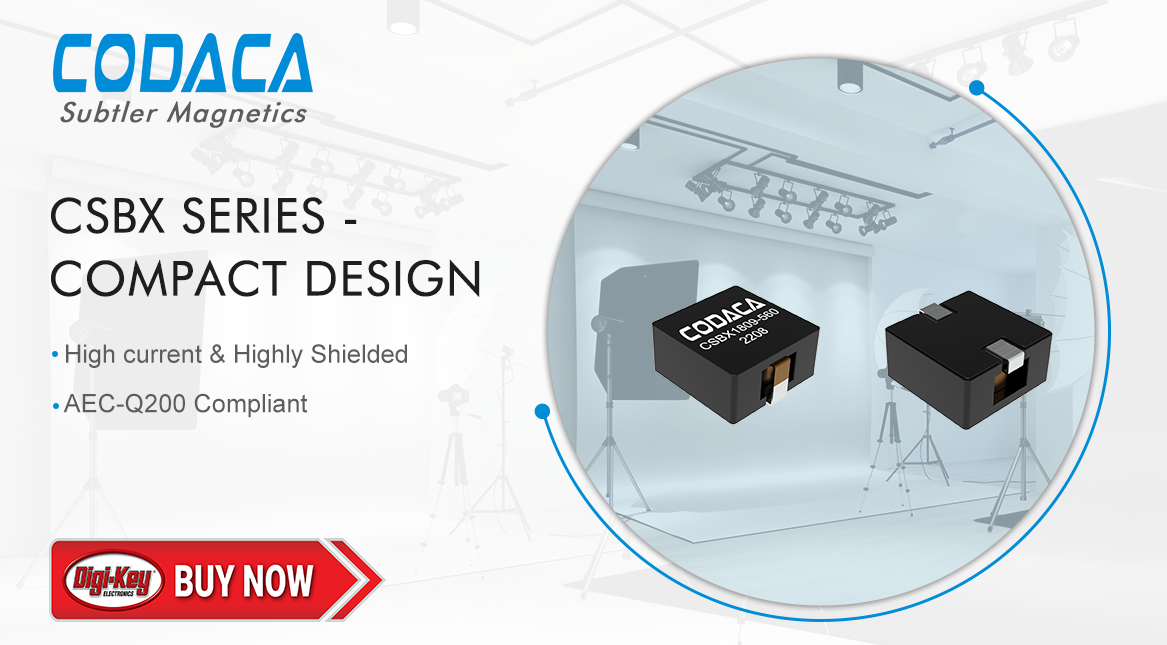 CODACA CSBX family Ultra Low-loss Power Inductors for DC-DC Power Supply CODACA CSBX family Ultra Low-loss Power Inductors for DC-DC Power Supply
